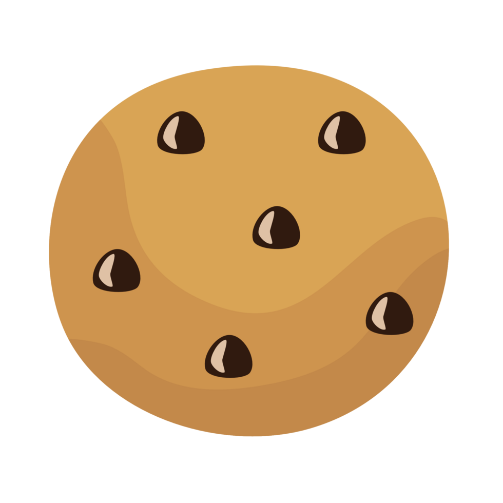 Chocolate chip cookies PNG file