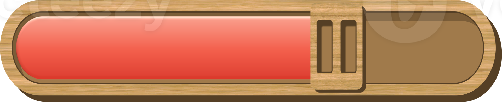 Game Progress Bar, Wooden Progress Bar png