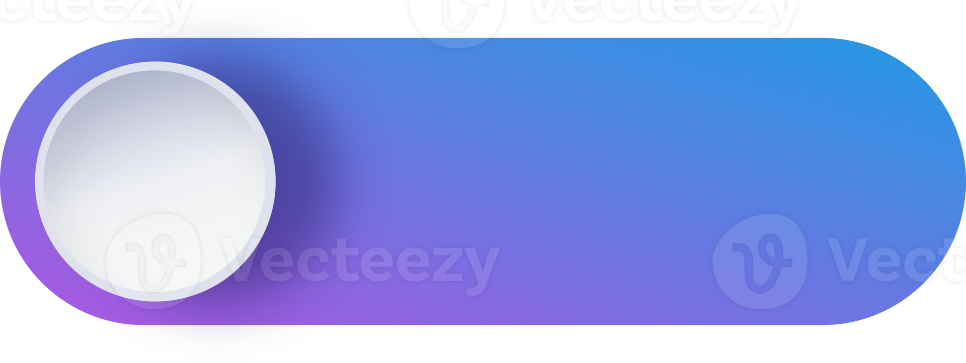 Gradient Button With Circle png
