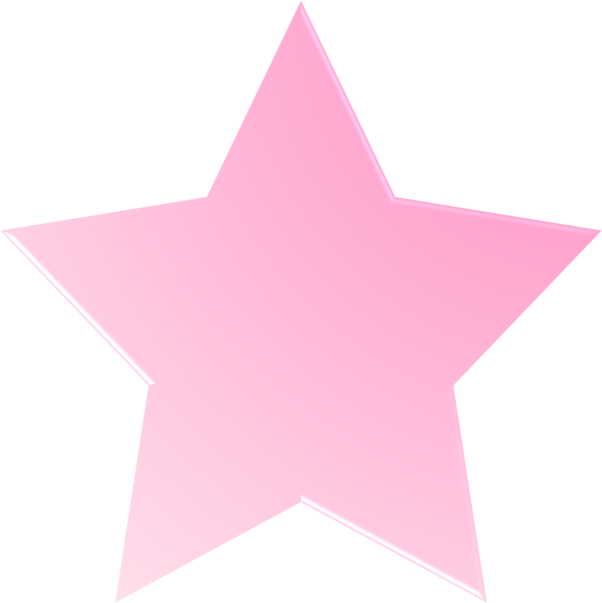 Pink Gradient Star, Gradient Star Button 10974728 PNG