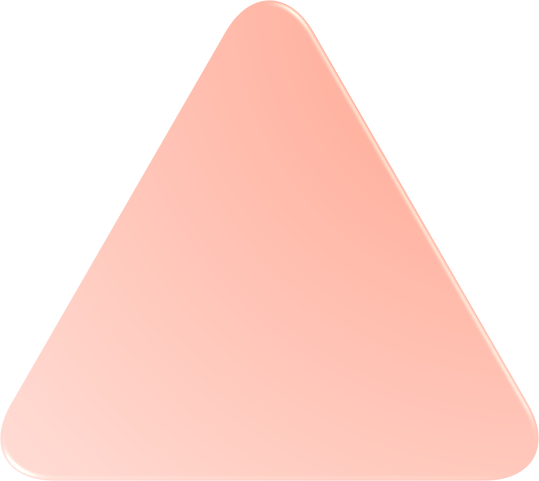 Orange Gradient Triangle, Gradient Triangle Button png