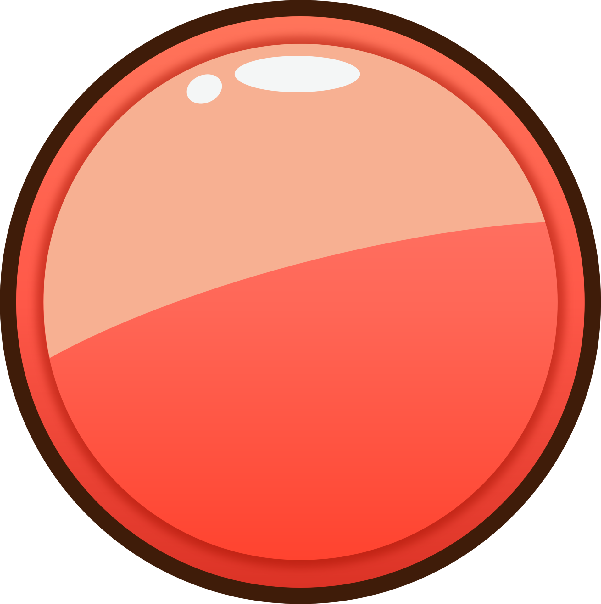 Free Red Cartoon Circle Button 10975655 PNG with Transparent Background