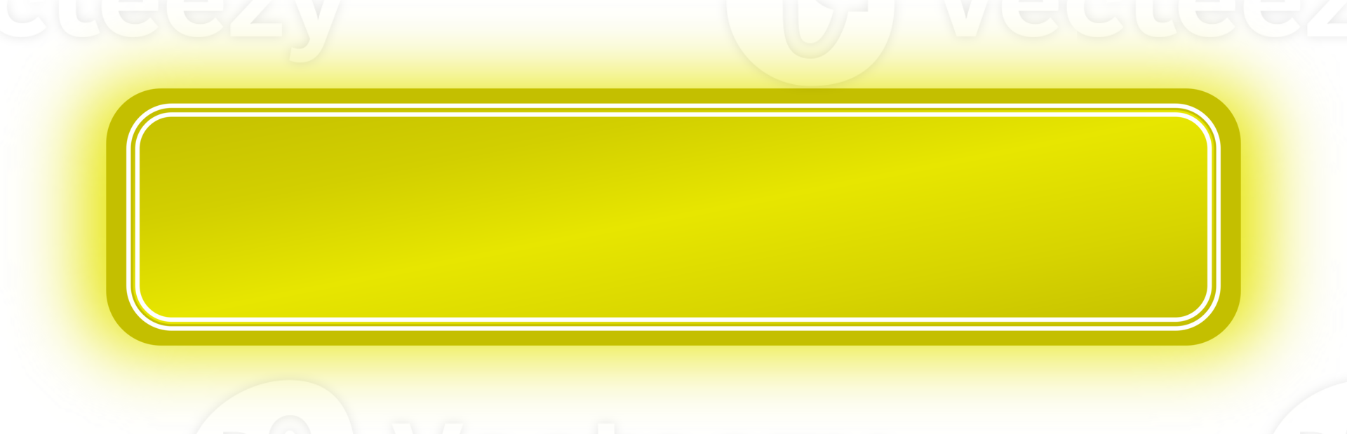 Yellow Neon Button, Glowing Neon Button png