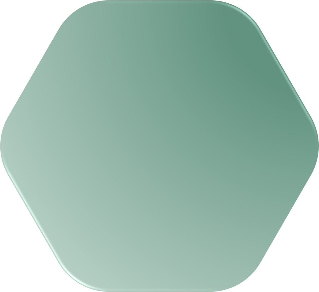 Gradient Hexagon, Gradient Hexagon Button png