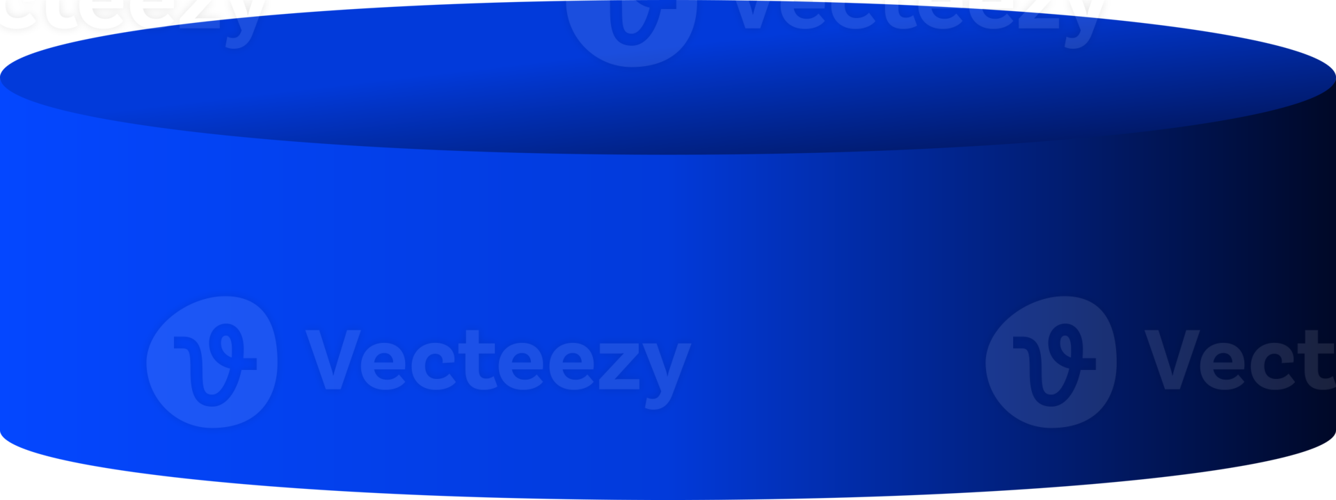 Dark Blue Empty Podium For Product Display png