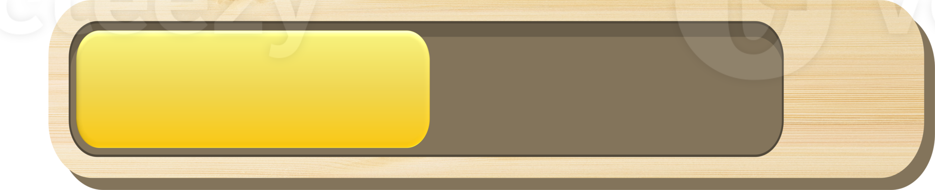 barra de progresso do jogo, barra de progresso de madeira png