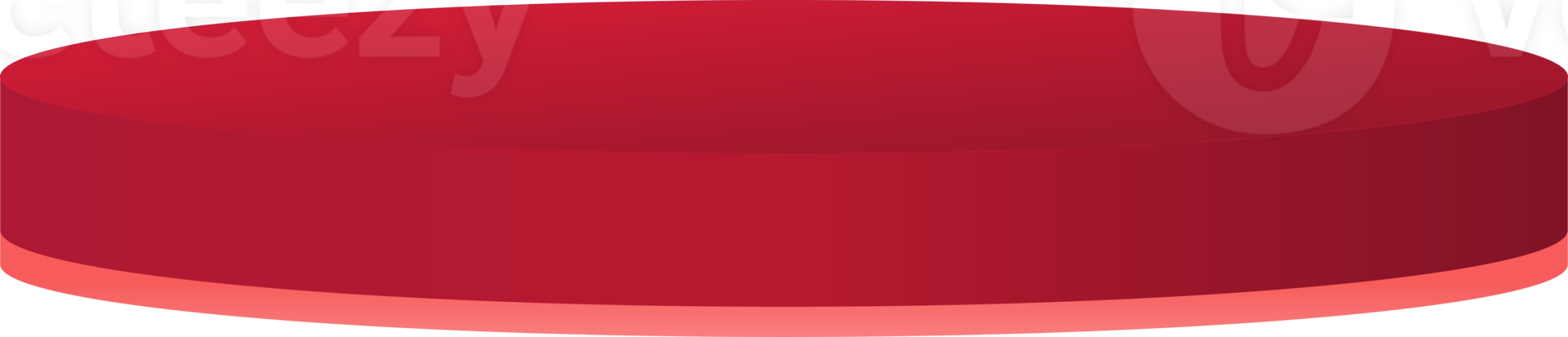 Red Podium For Product Presentation png