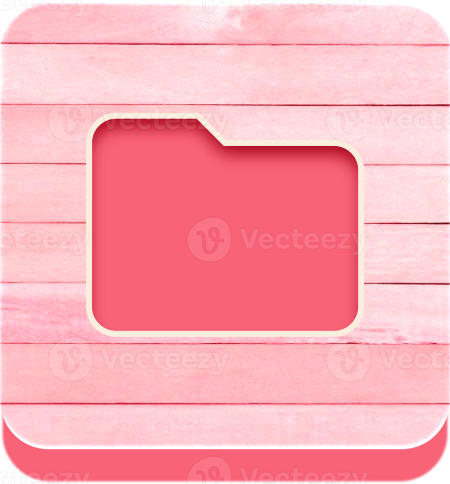 Wooden Folder Button, Wooden Icon png