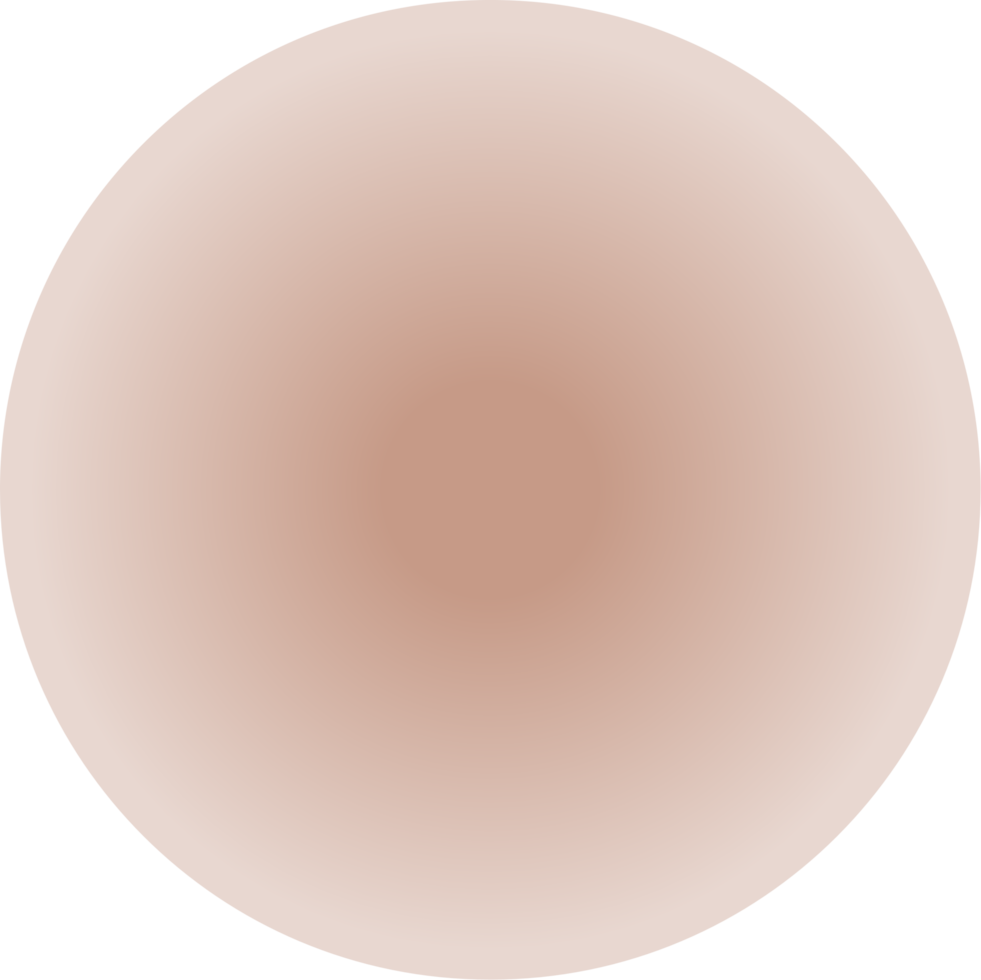 Brown Gradient Circle png