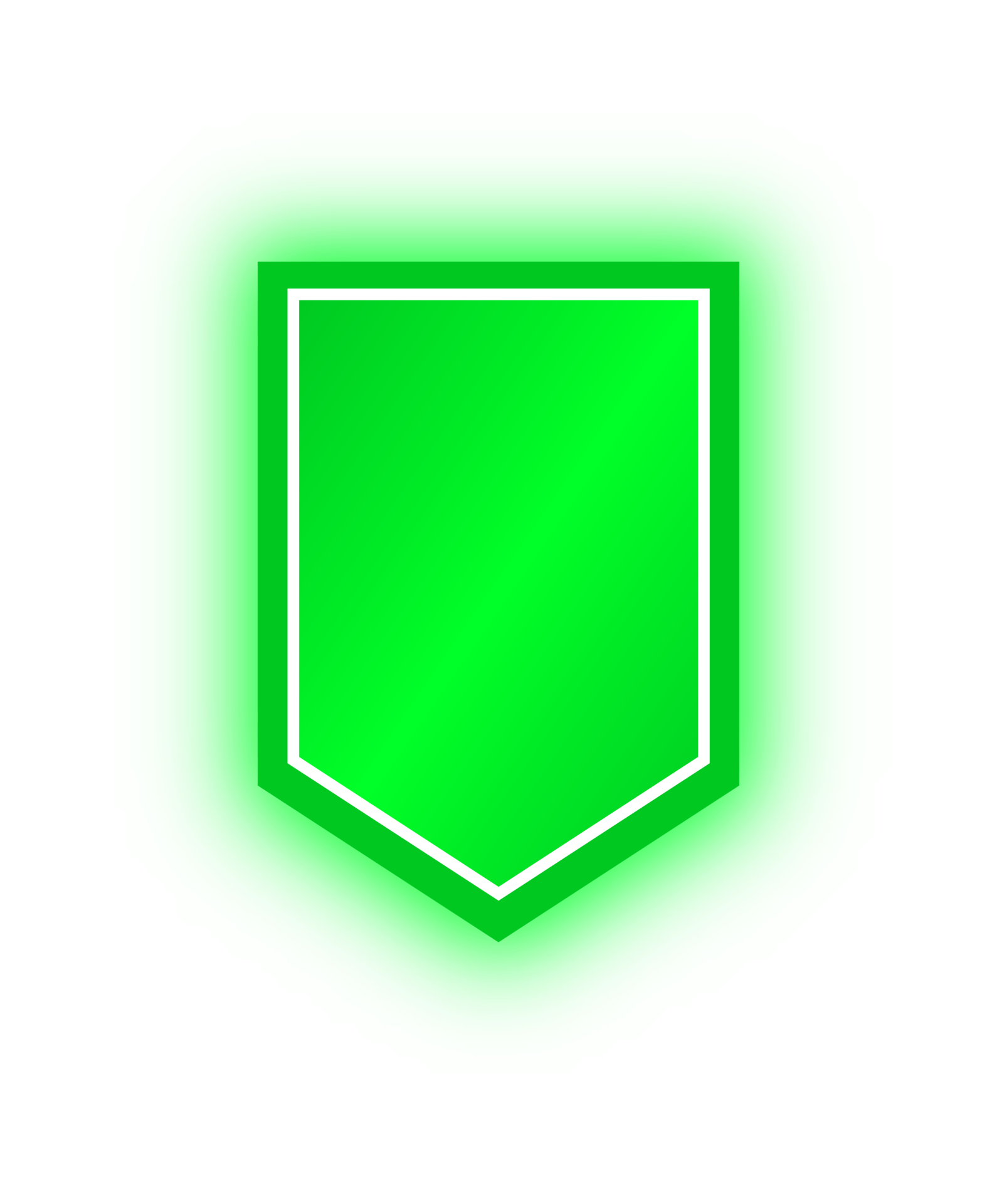 Neon Green Label Banner, Neon Label 10976837 PNG