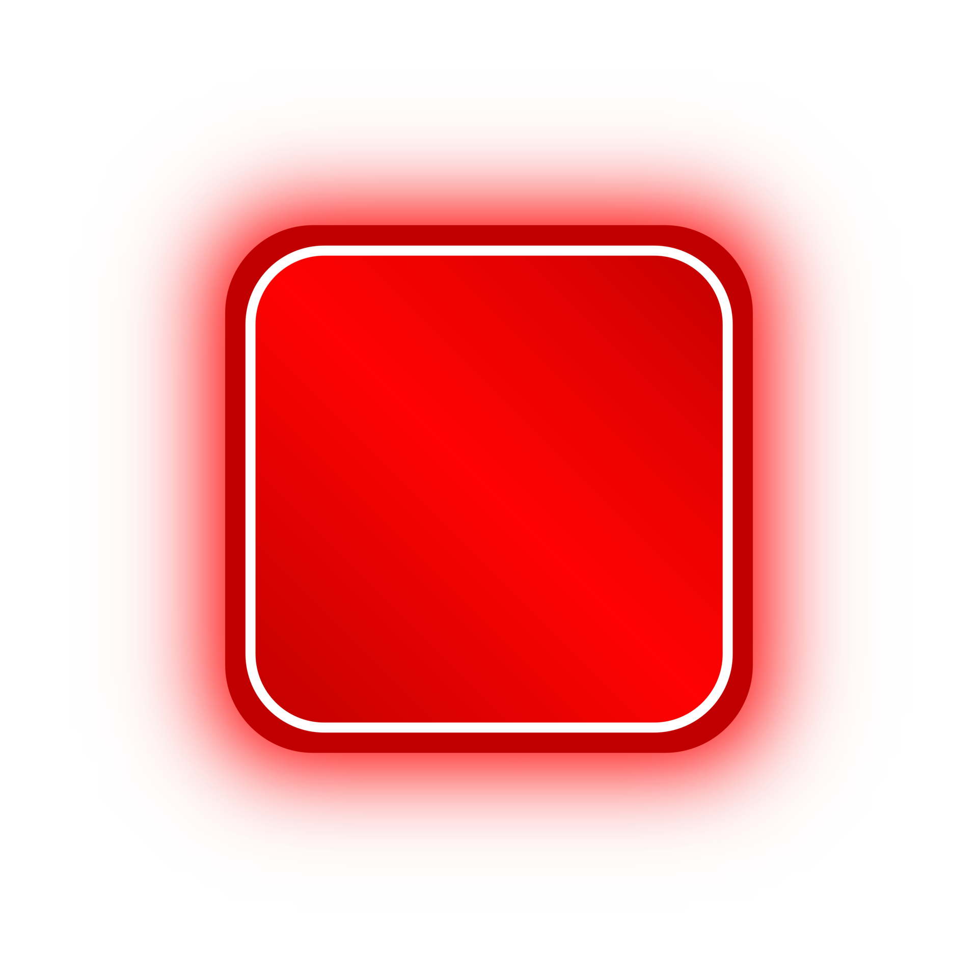 HD Neon Roblox Red Square Symbol Sign Icon Logo PNG