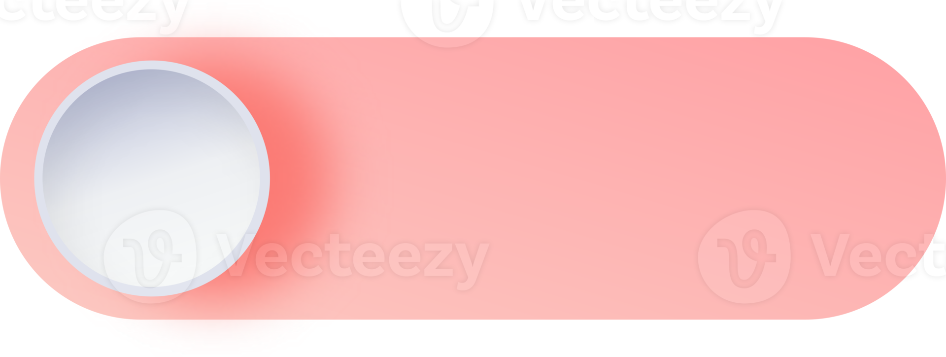 Gradient Button With Circle png