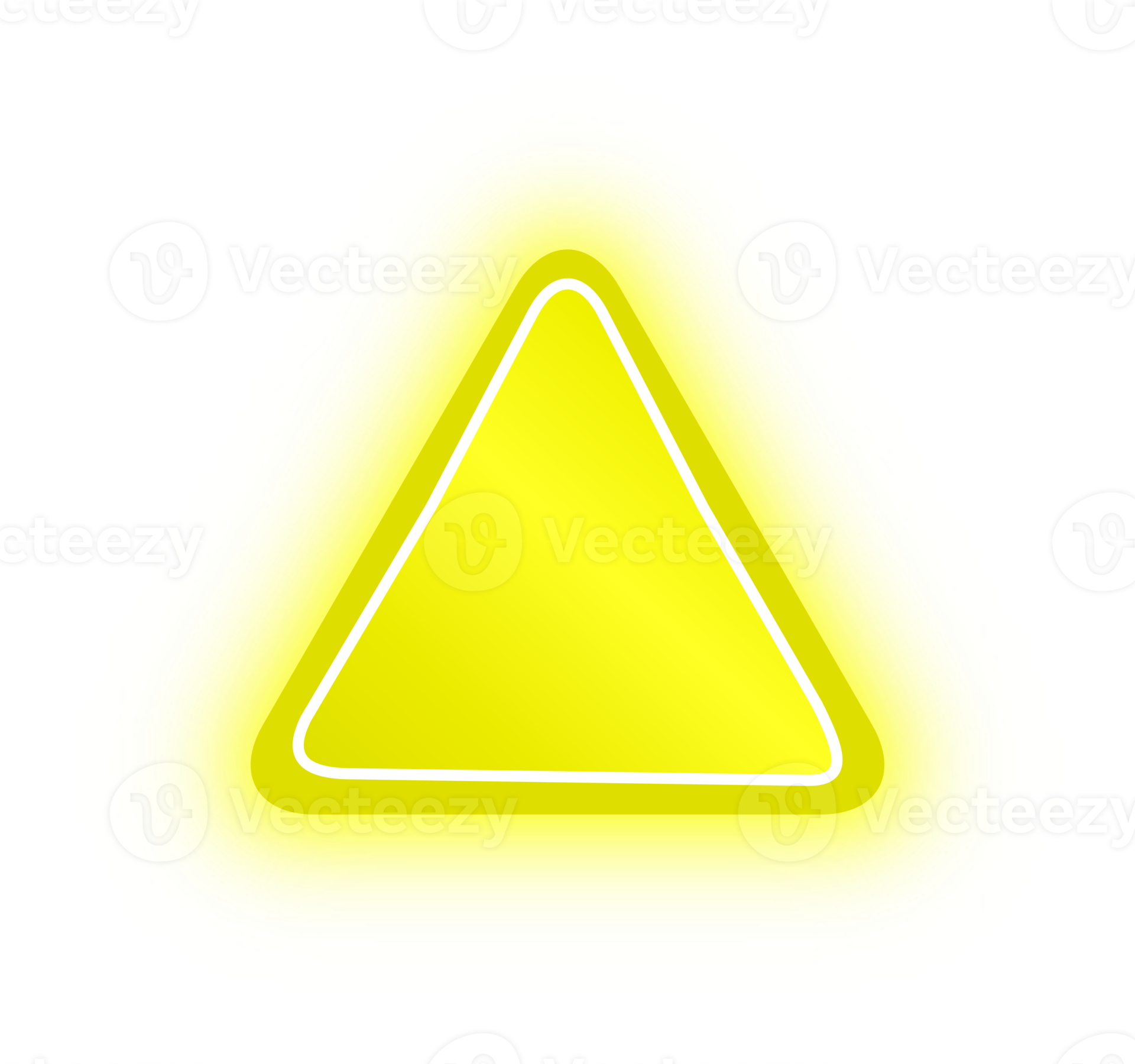 Neon Yellow Triangle Banner, Neon Triangle 10977119 PNG