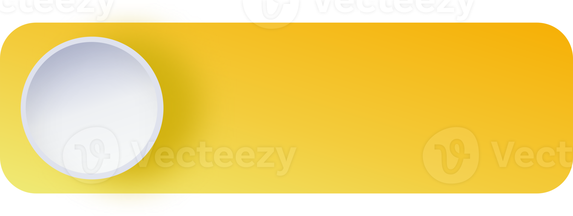 Blank Gradient Button With Circle, Button For Website png