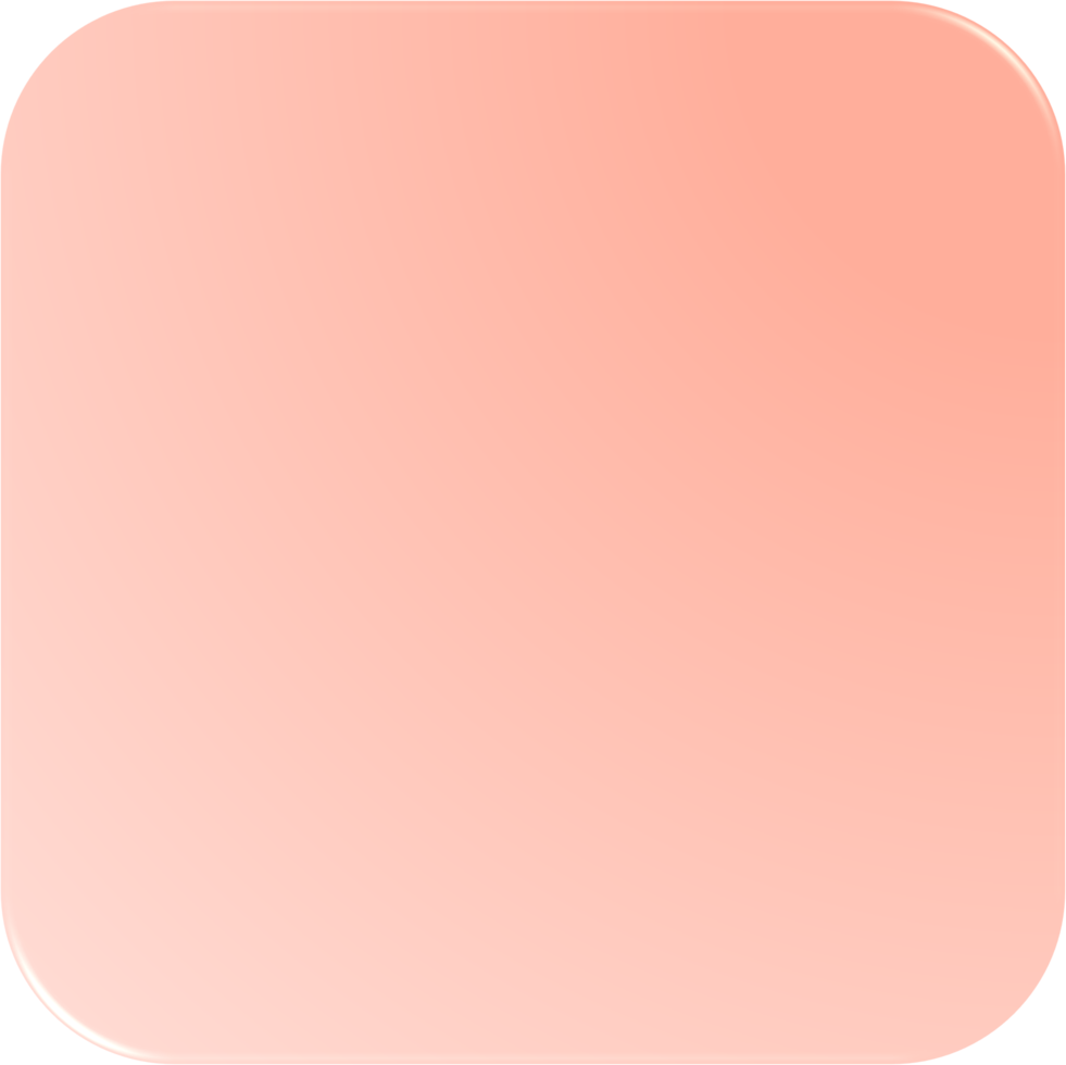 Orange Gradient Square, Gradient Square Button png