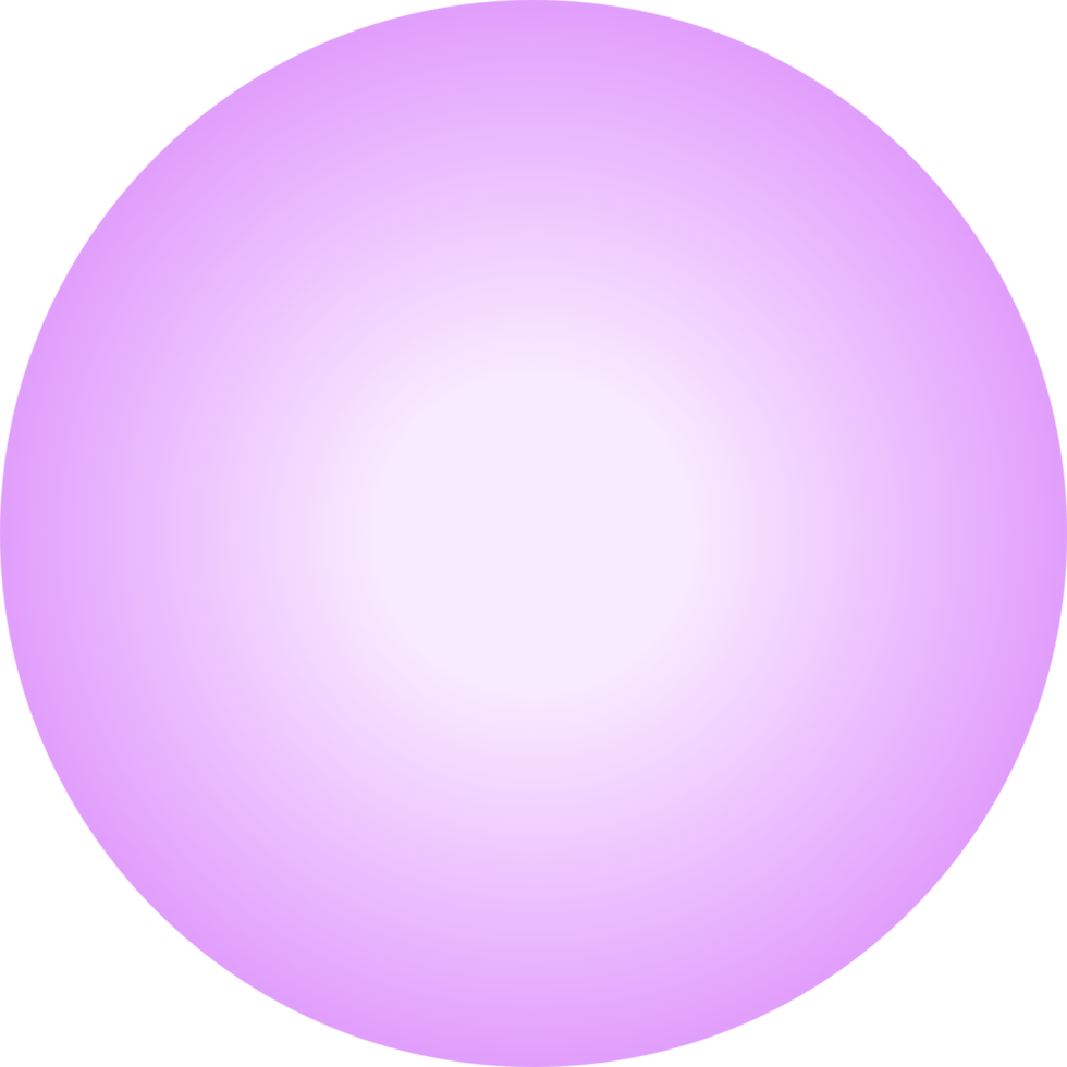 Purple Gradient Circle png