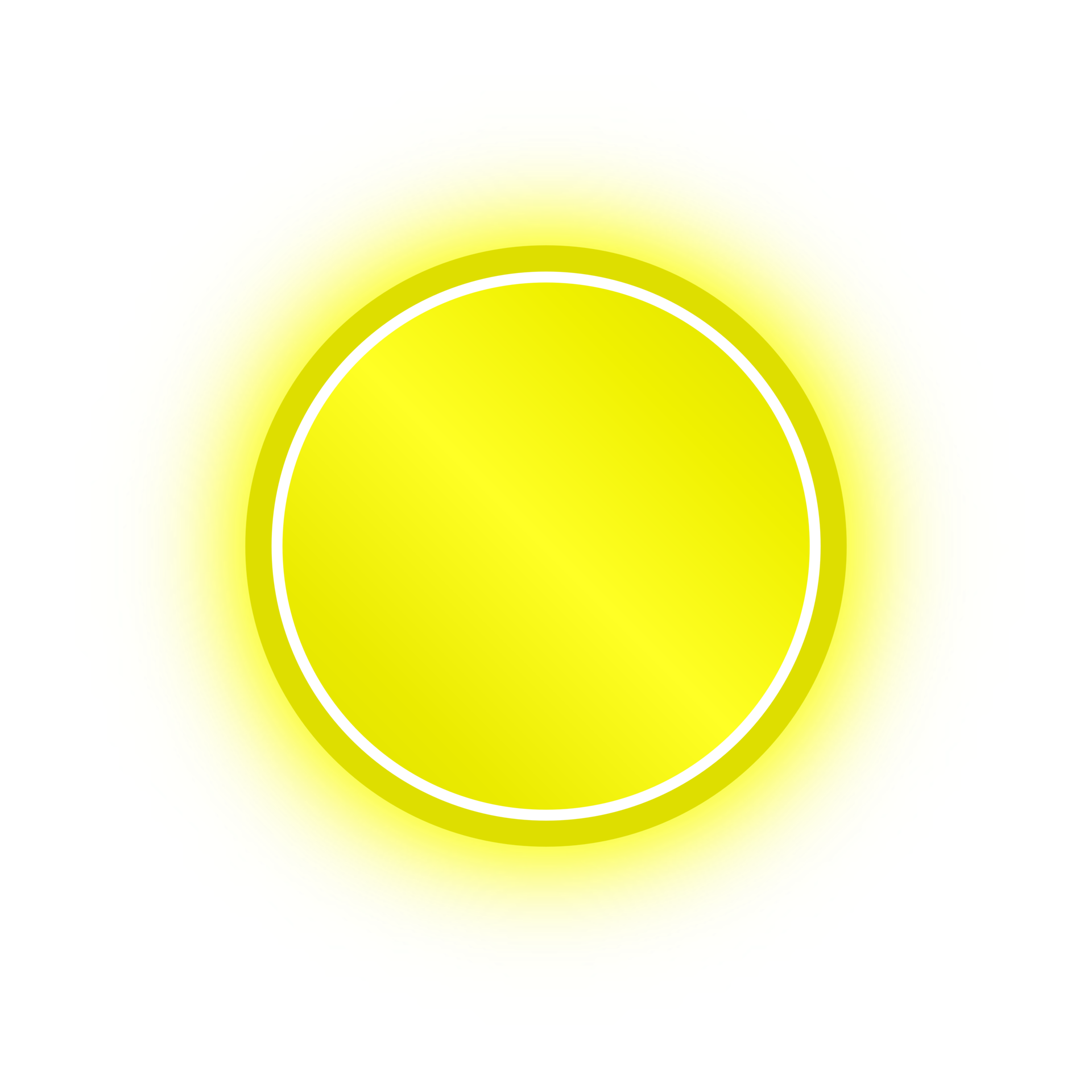 Neon Yellow Circle Banner, Neon Circle 10977361 PNG