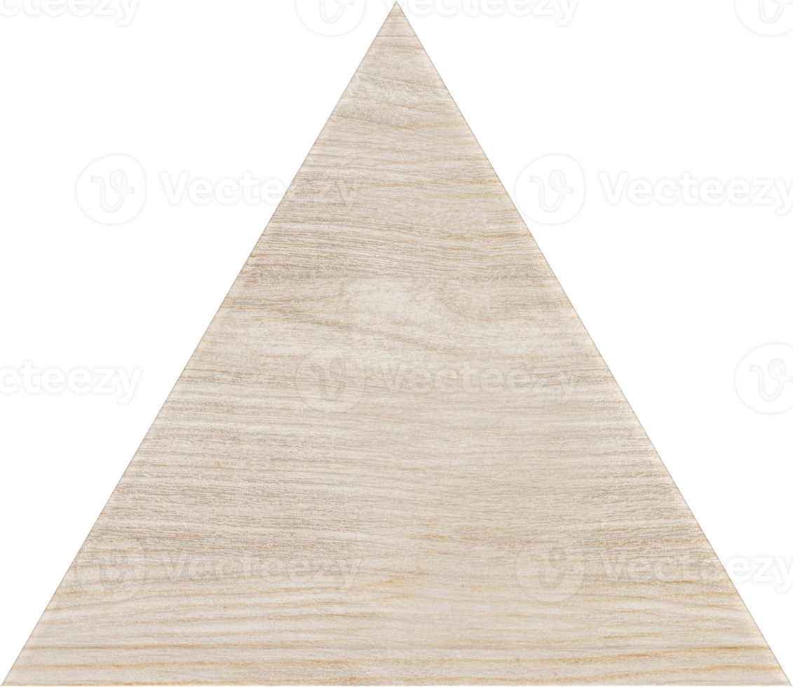 Blank Triangle Wooden Sign png