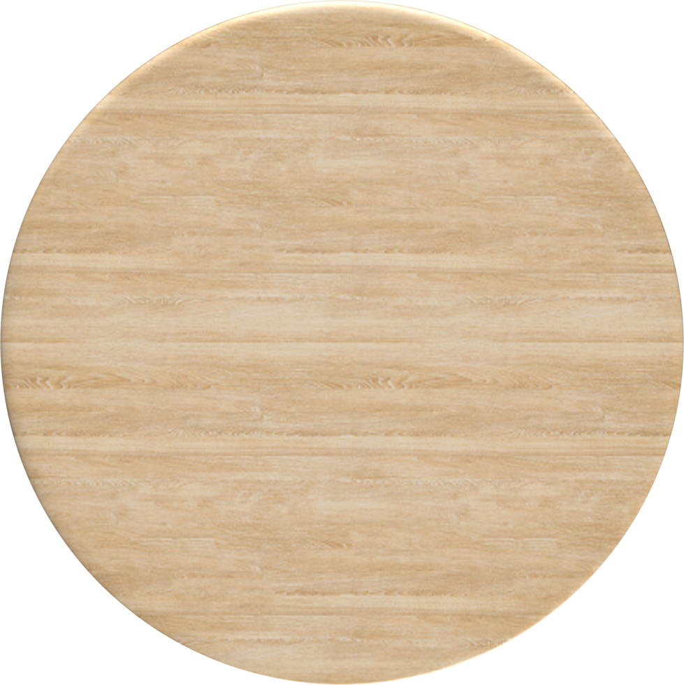 panneau en bois rond blanc png