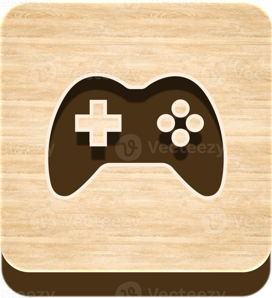 Wooden Game Button, Wooden Icon png