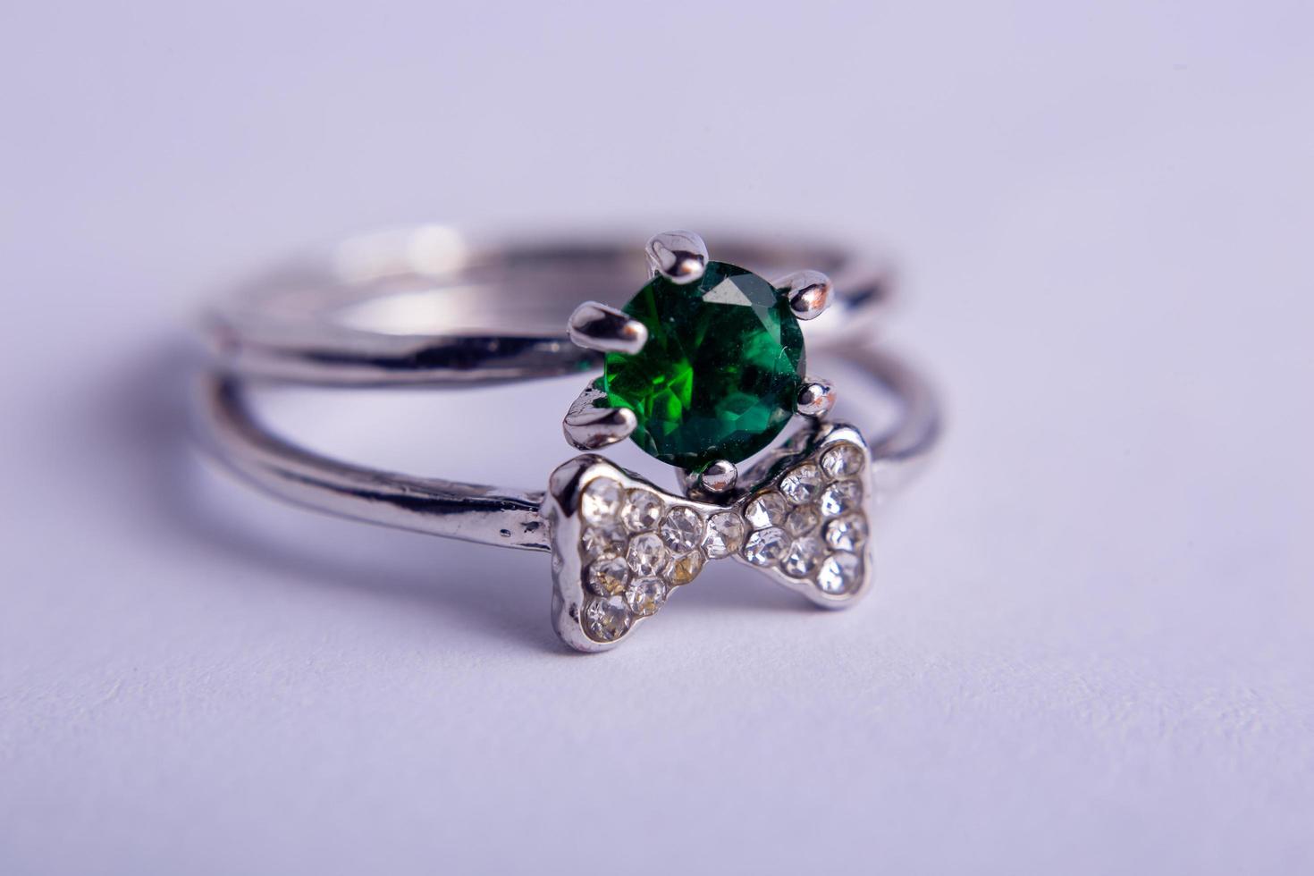 ring with diamonds photo