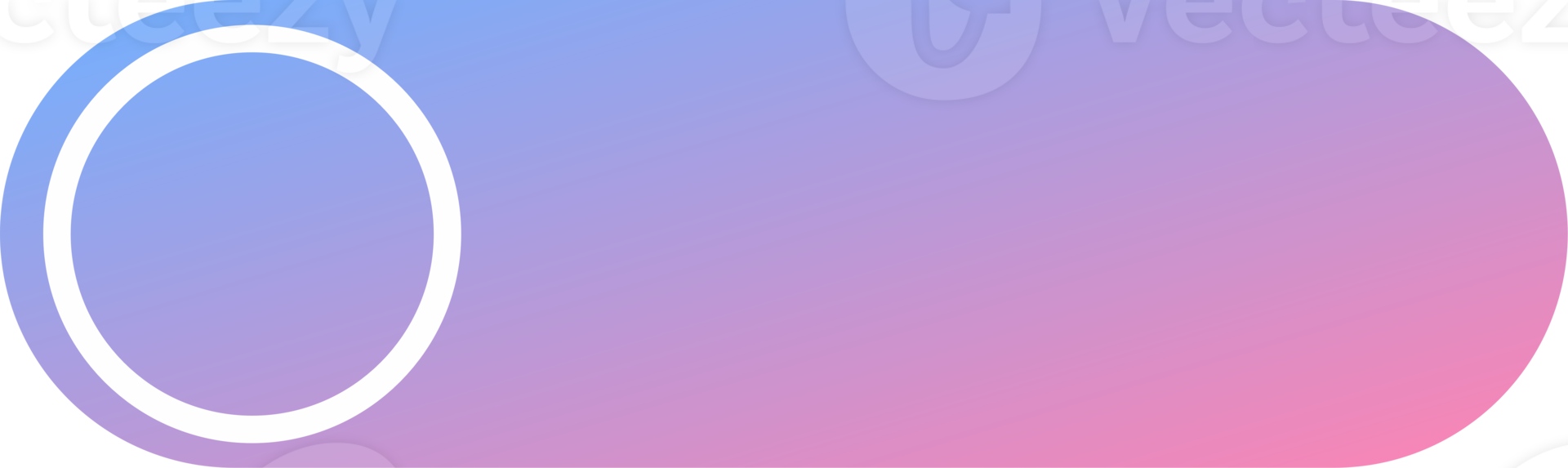 Gradient Button With Circle png