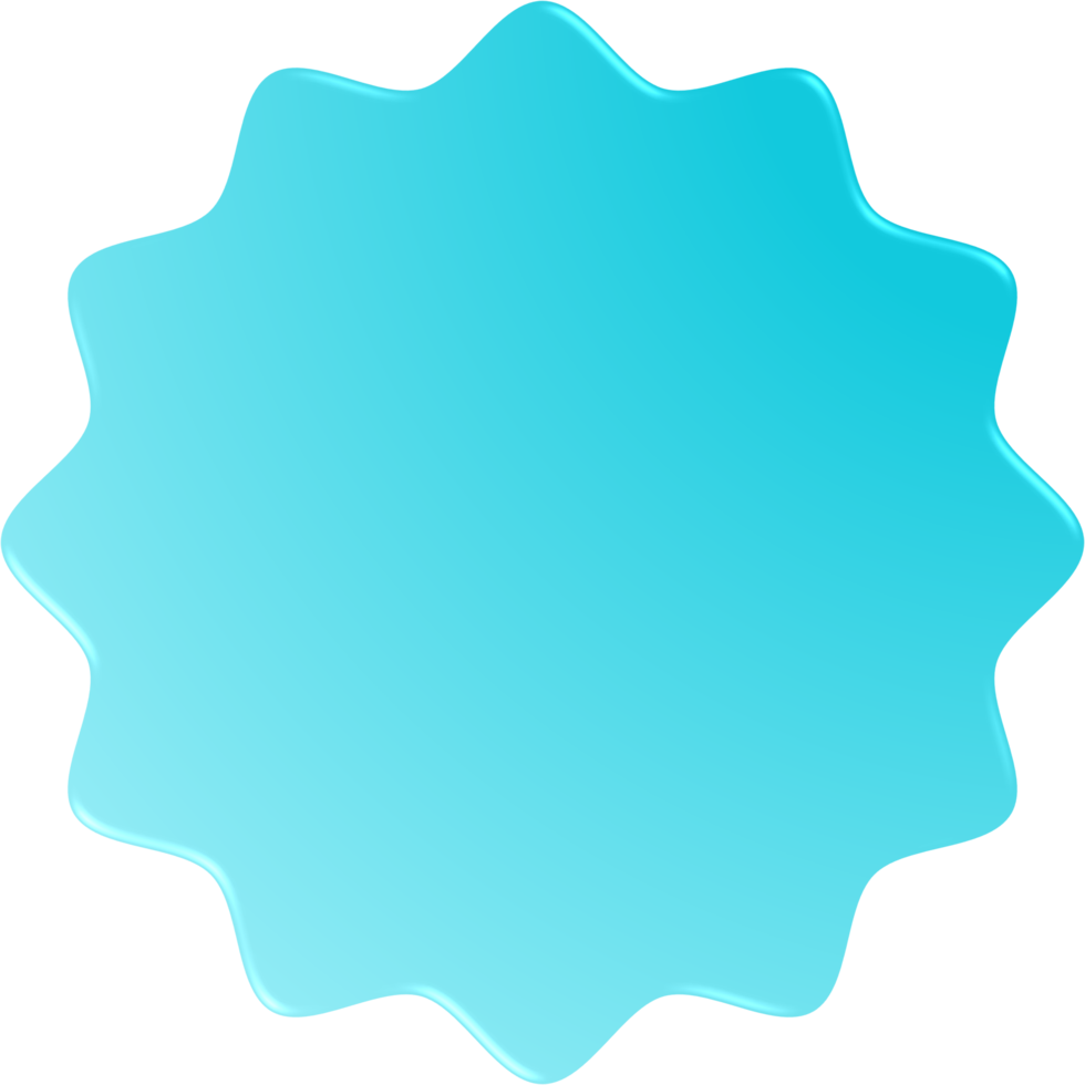 blauw helling golvend cirkel, golvend cirkel knop png