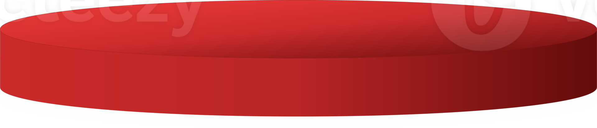 Red Empty Podium For Product Display png