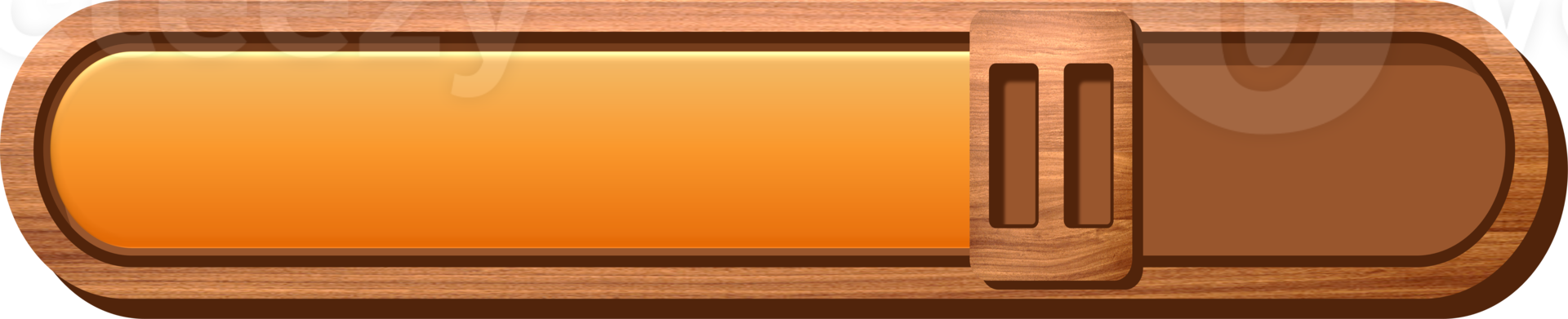 Game Progress Bar, Wooden Progress Bar png