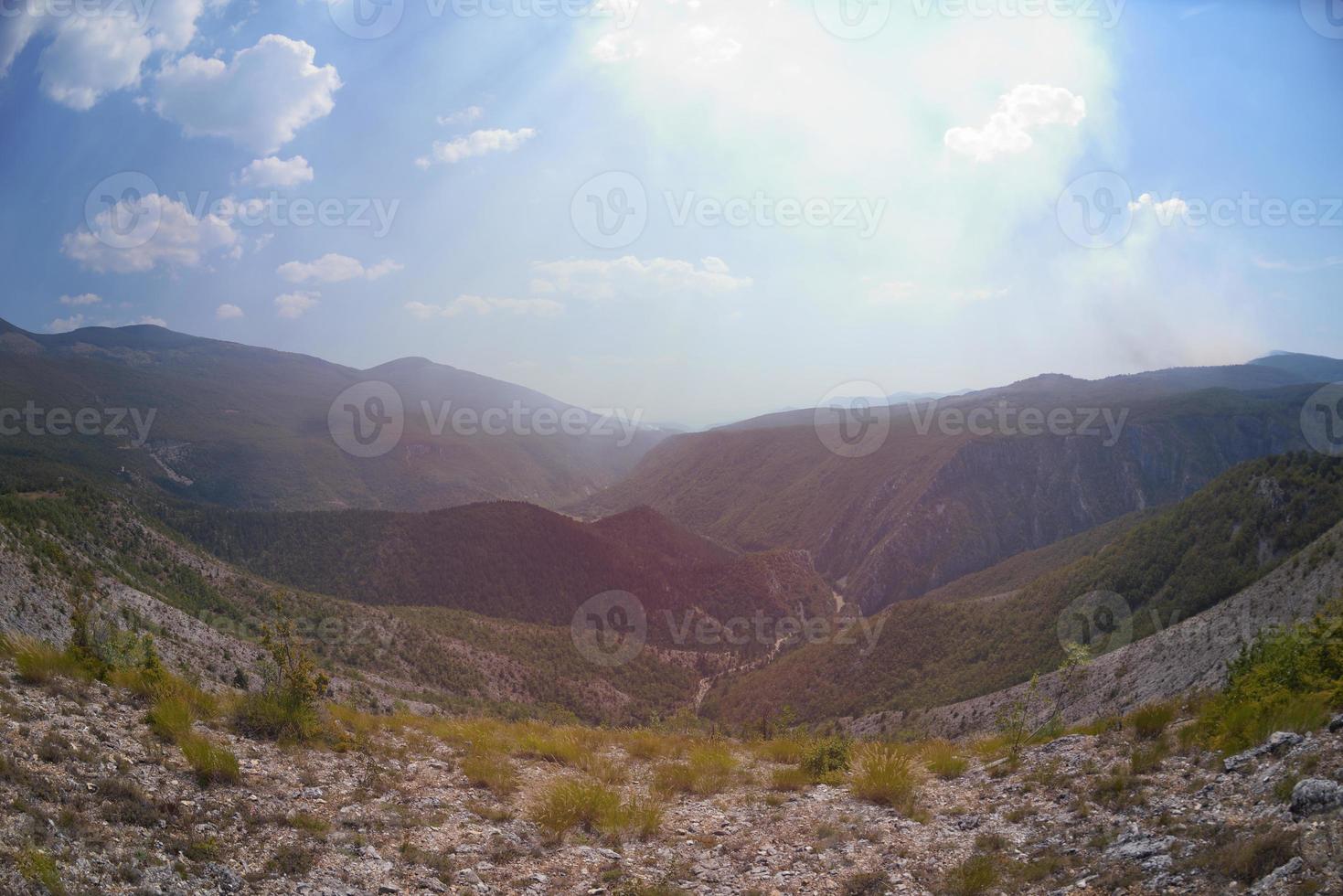 summer landscape view photo