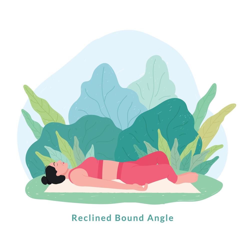 Reclined Bound Angle Pose