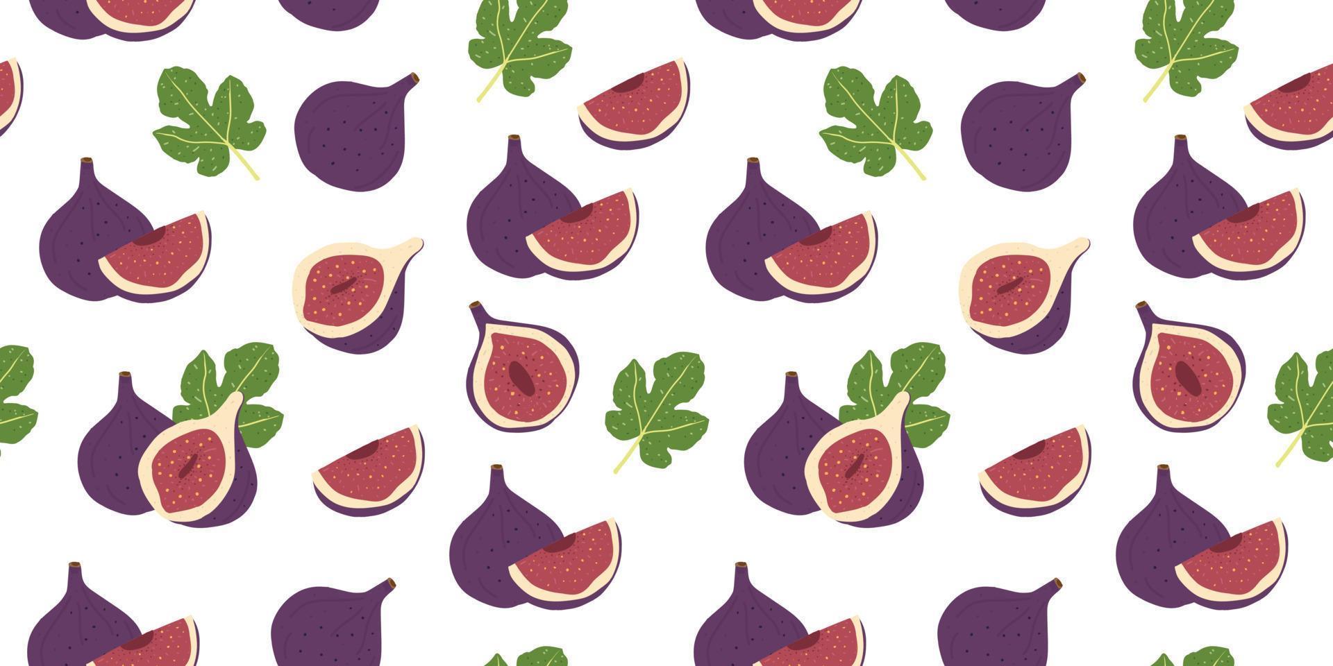 seamless pattern of Fig. Elegant template for fashion prints. trending Fabric fashion pattern designs. vector