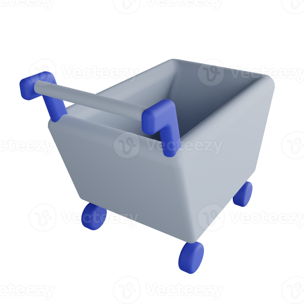 Cart 3D Illustration png