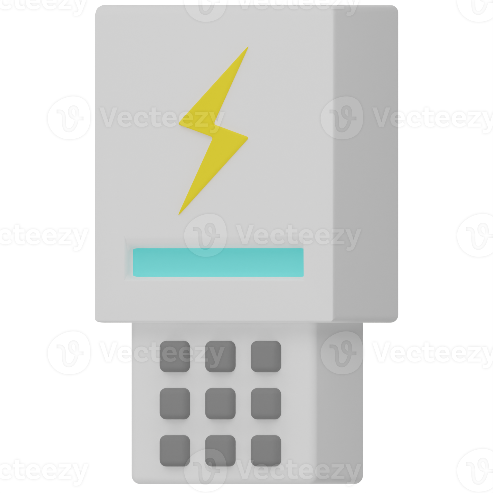 Power Meter 3D Illustration 10979005 PNG