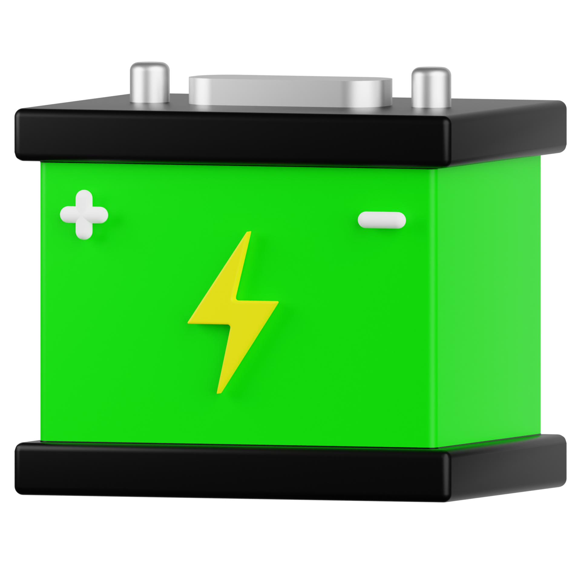 Car Battery 3D Illustration 10979296 PNG