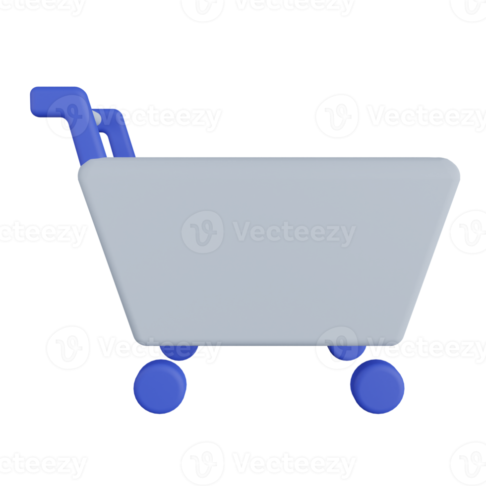 Cart 3D Illustration png