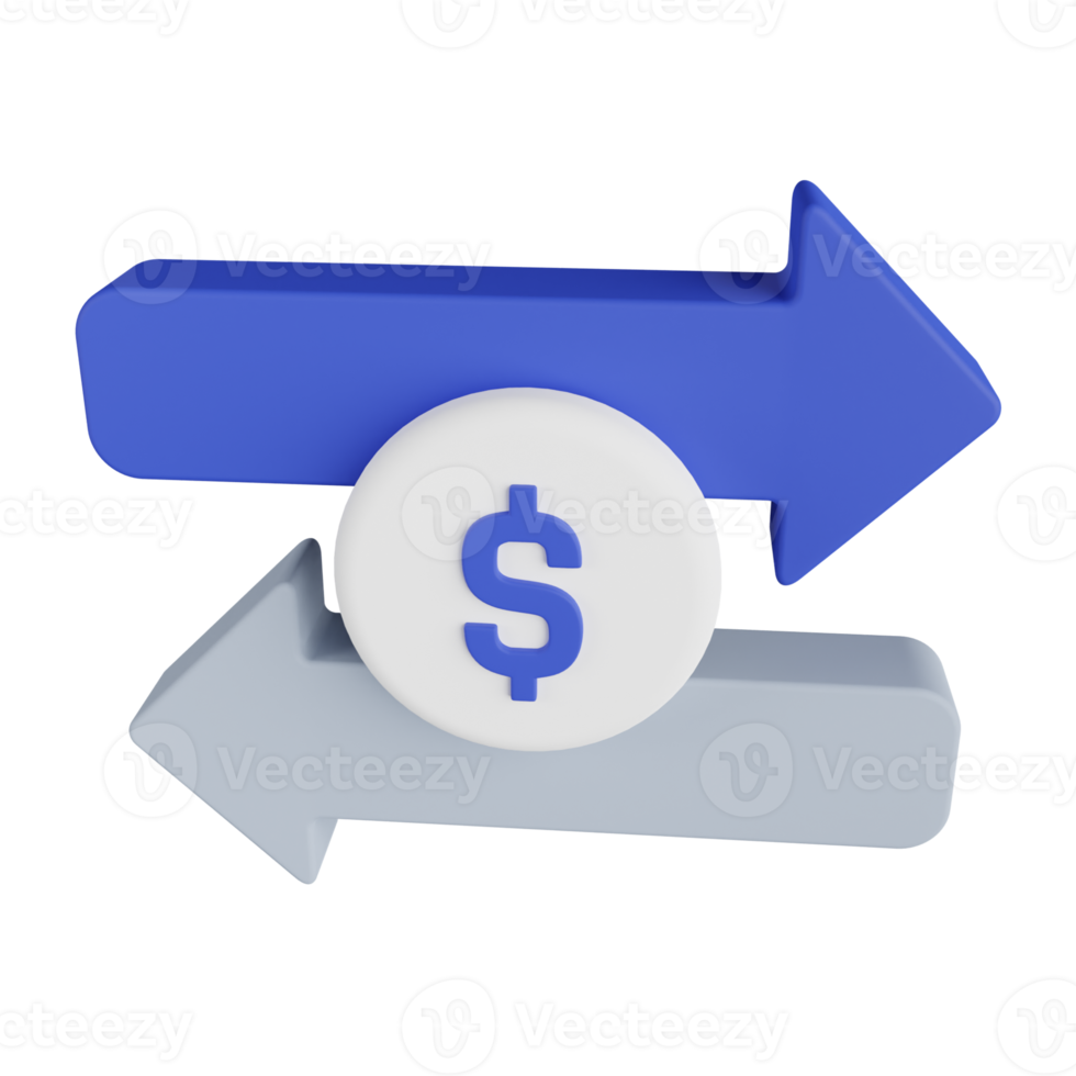 Money Transfer 3D Illustration 10979408 PNG money-transfer-3d-illustration-10979408-png