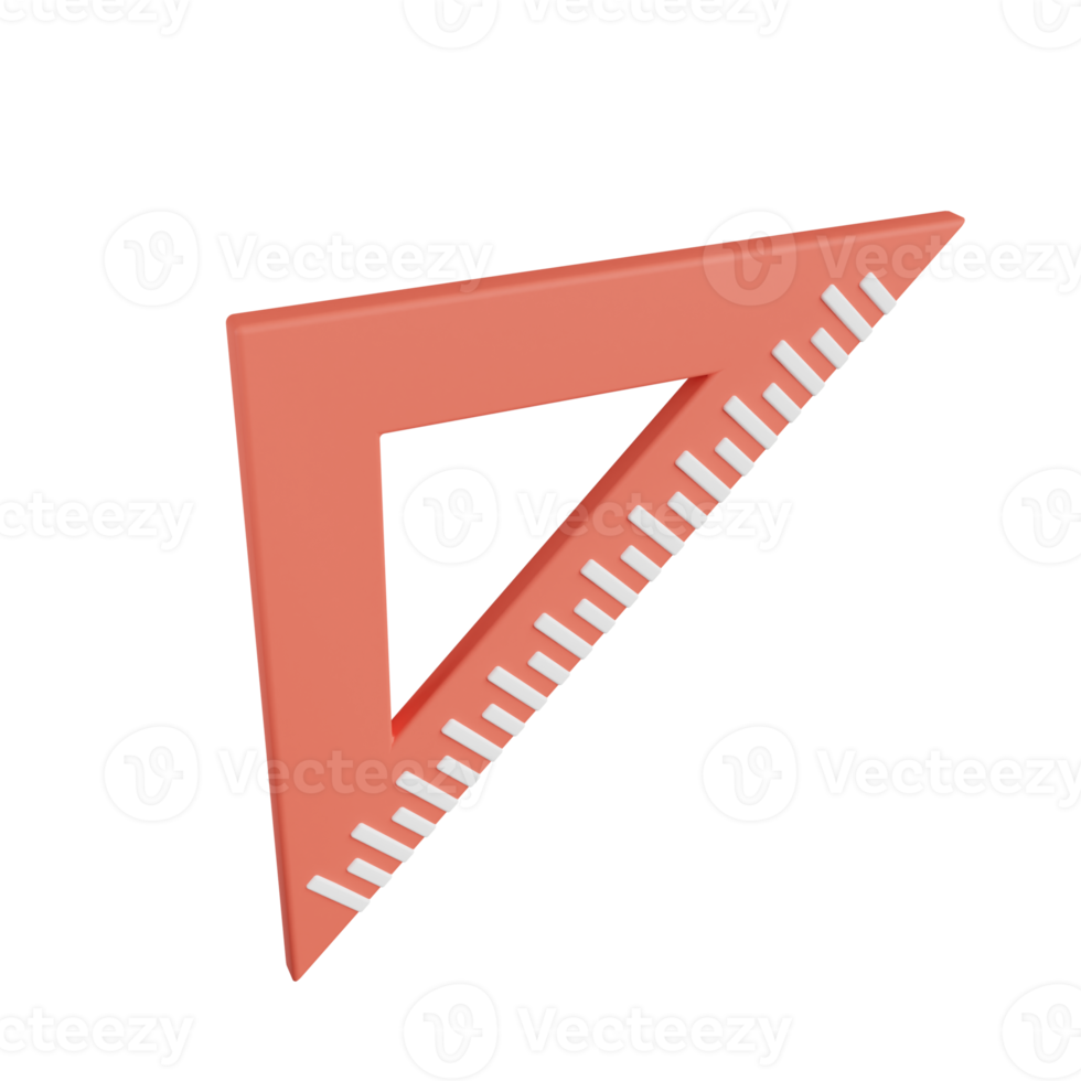 geometri verktyg 3d illustration png