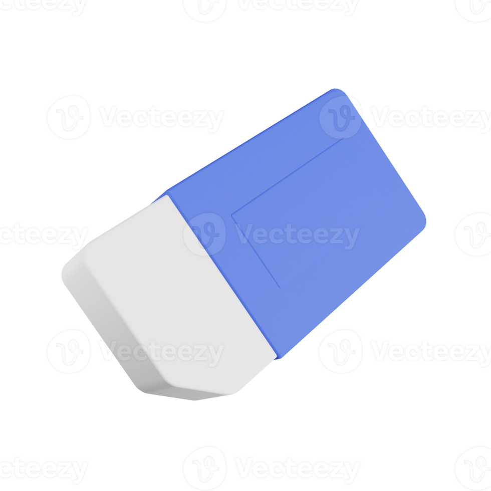 Eraser 3D Illustration png