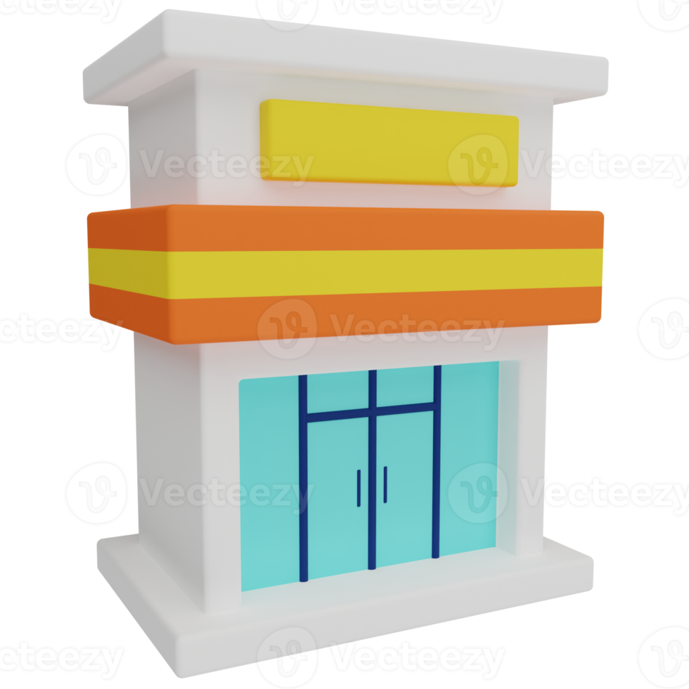 Store 3D Illustration png