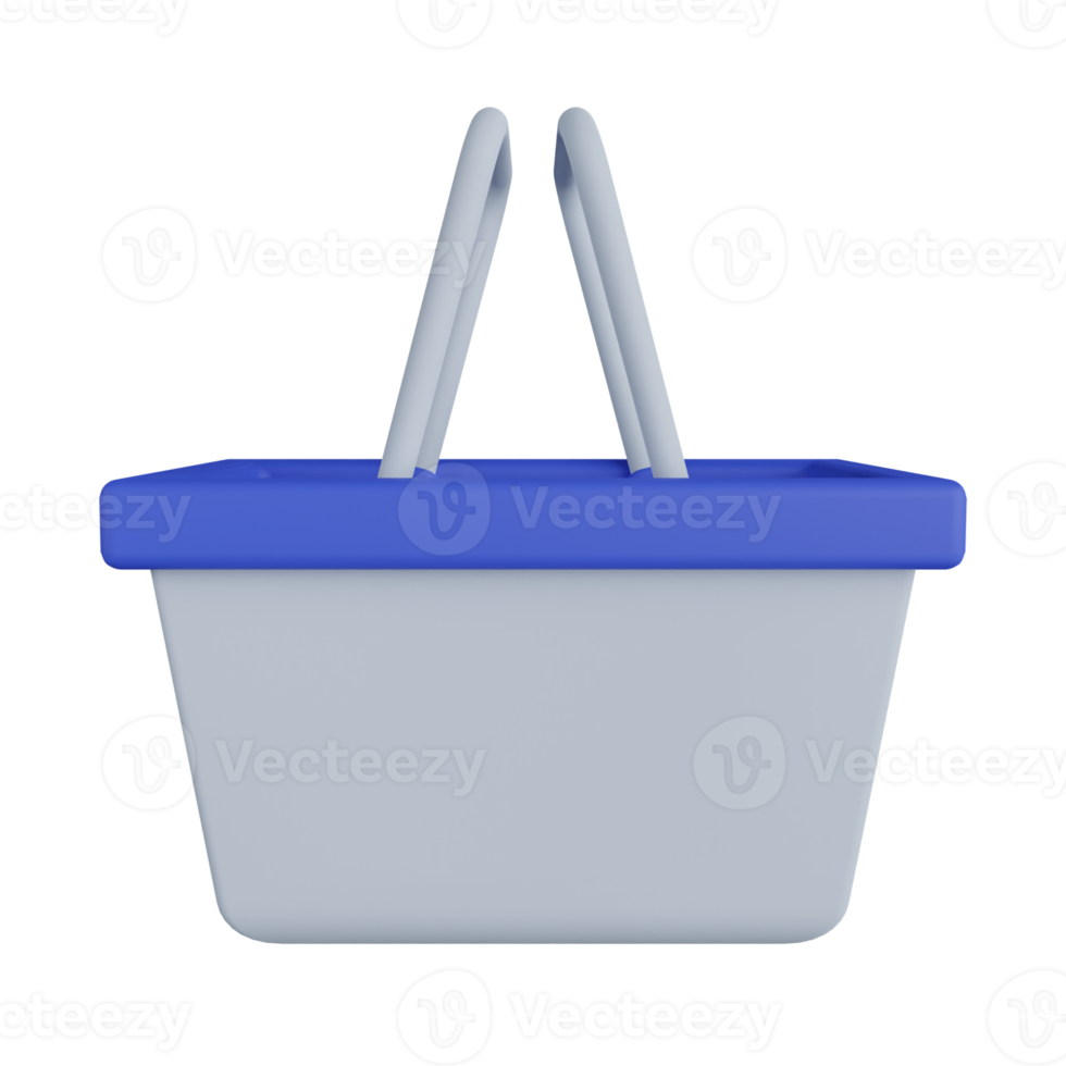 Basket 3D Illustration png