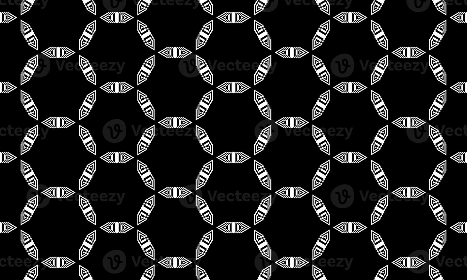 Abstract geometric seamless pattern.Modern geometric background with Bold Lines.seamless Russian style black Geometric background.Tile seamless pattern. Black and white geometric background. photo