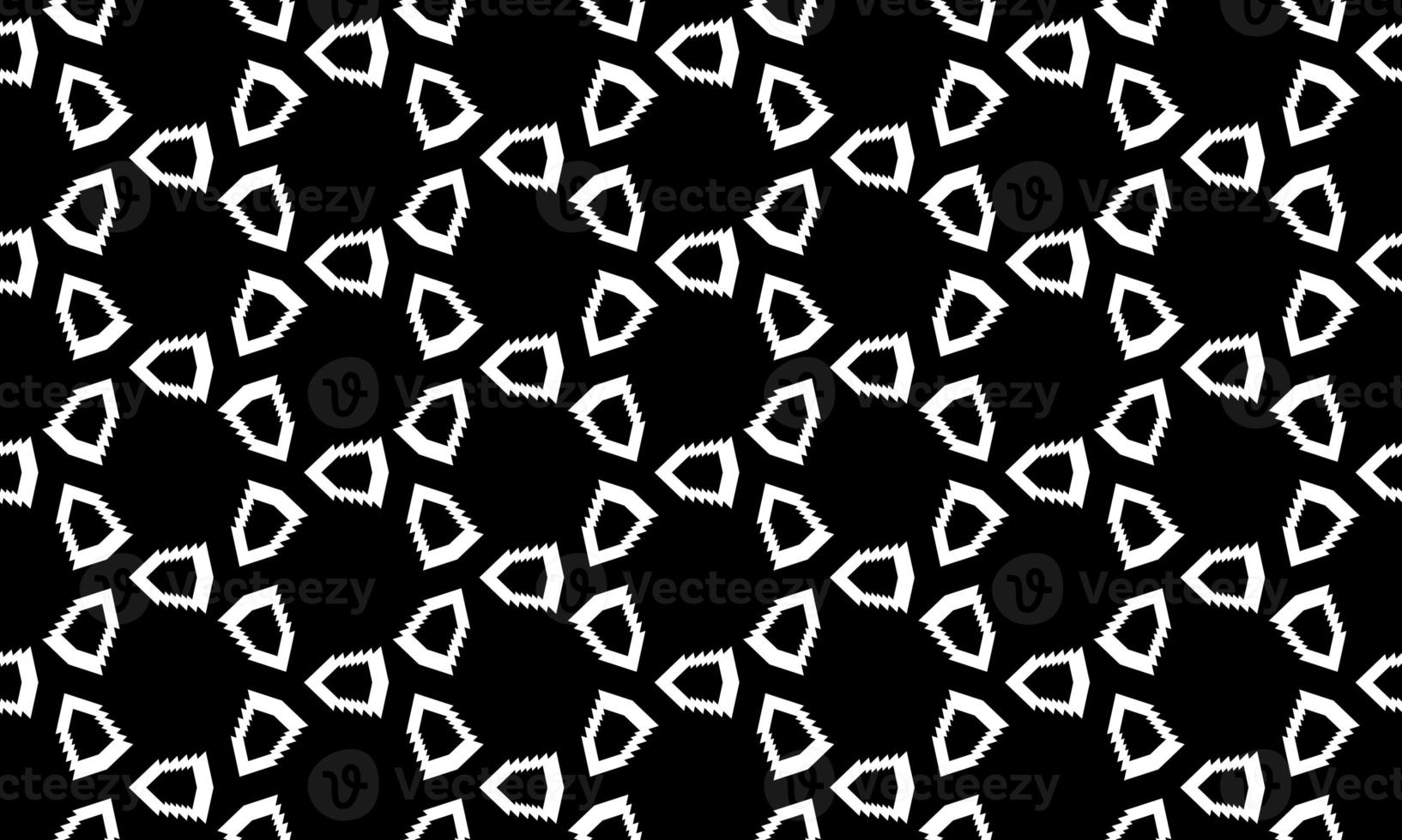 Abstract geometric seamless pattern.Modern geometric background with Bold Lines.seamless Russian style black Geometric background.Tile seamless pattern. Black and white geometric background. photo
