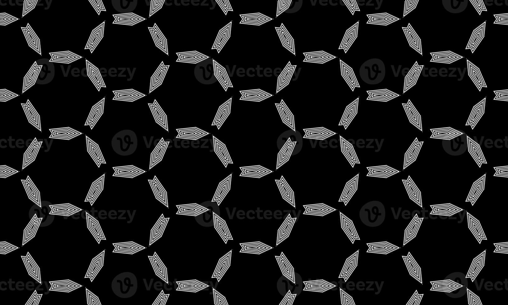 Abstract geometric seamless pattern.Modern geometric background with Bold Lines.seamless Russian style black Geometric background.Tile seamless pattern. Black and white geometric background. photo