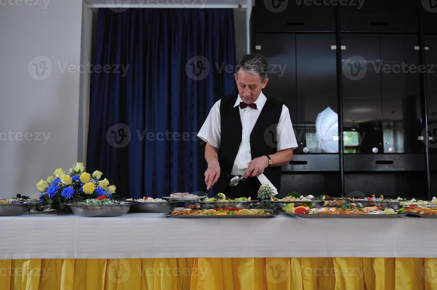 Buffet food view photo