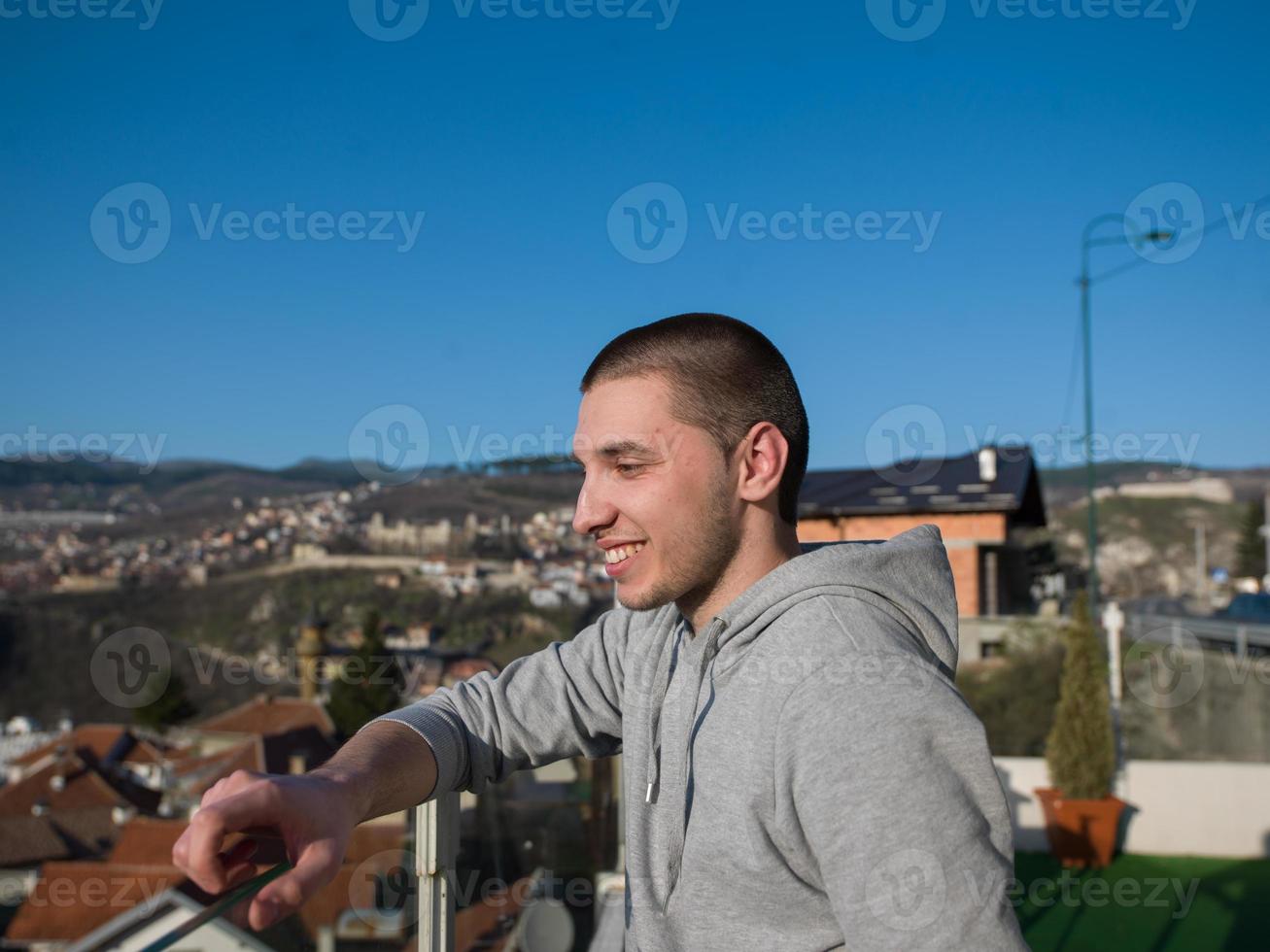 retrato de hombre joven foto