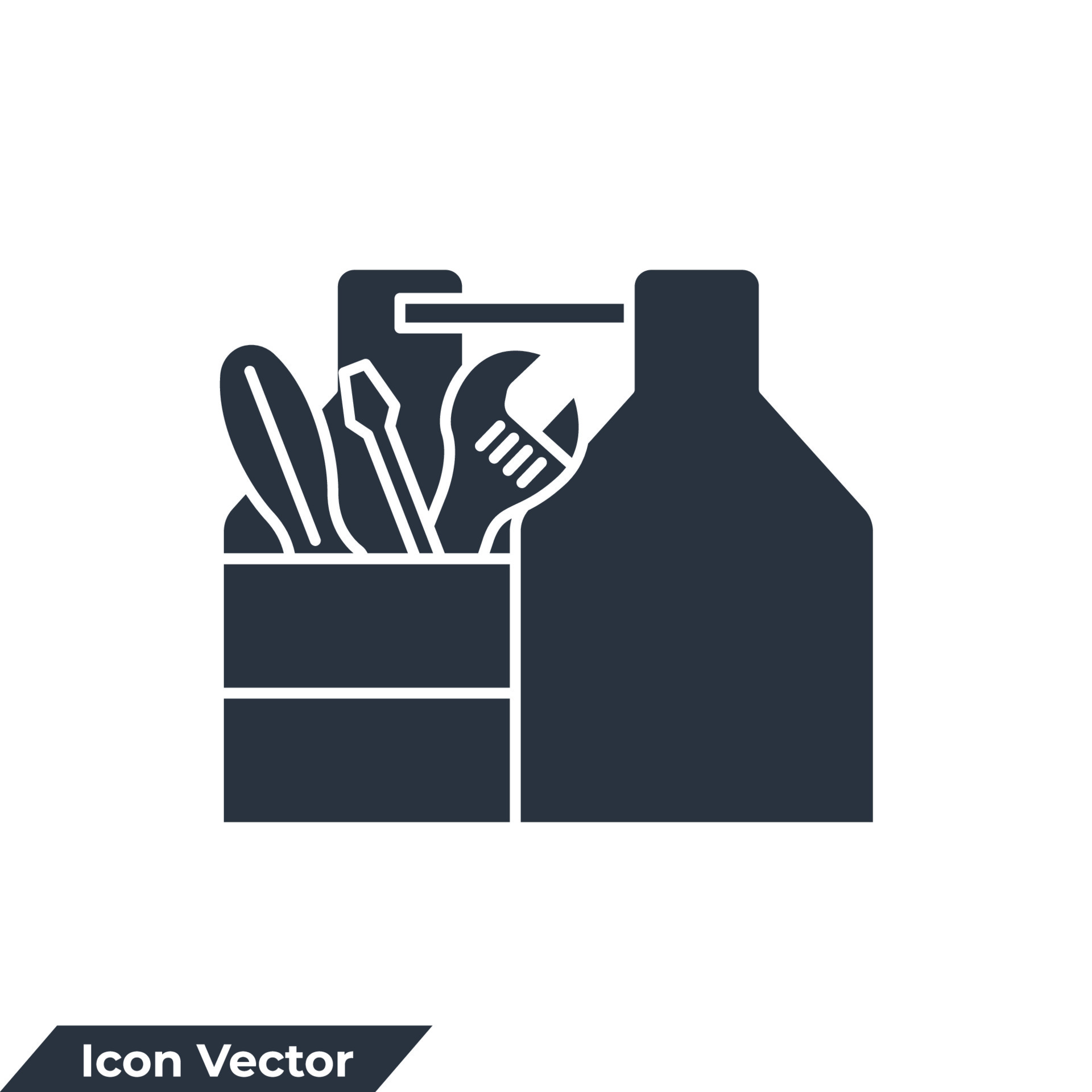 Toolbox With Tools Icon