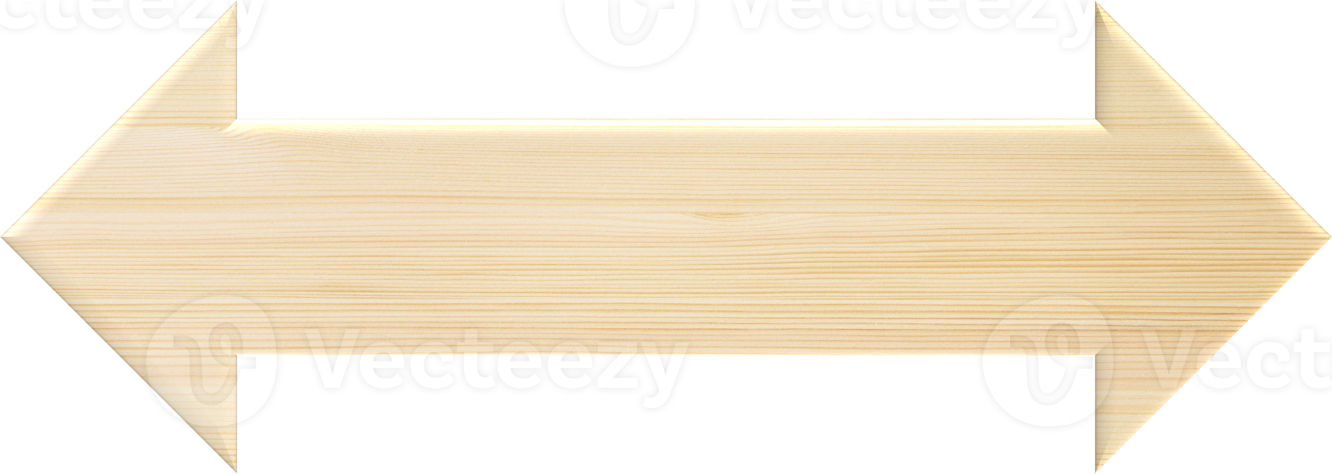 Blank Wooden Arrow png