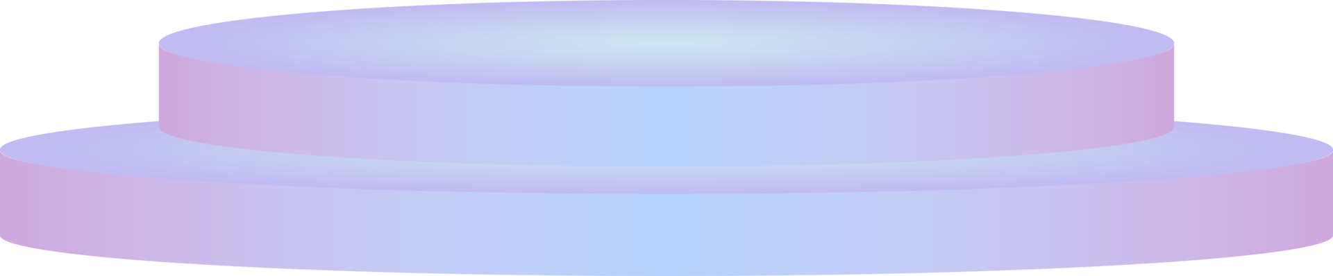 Round Gradient Stage Podium png