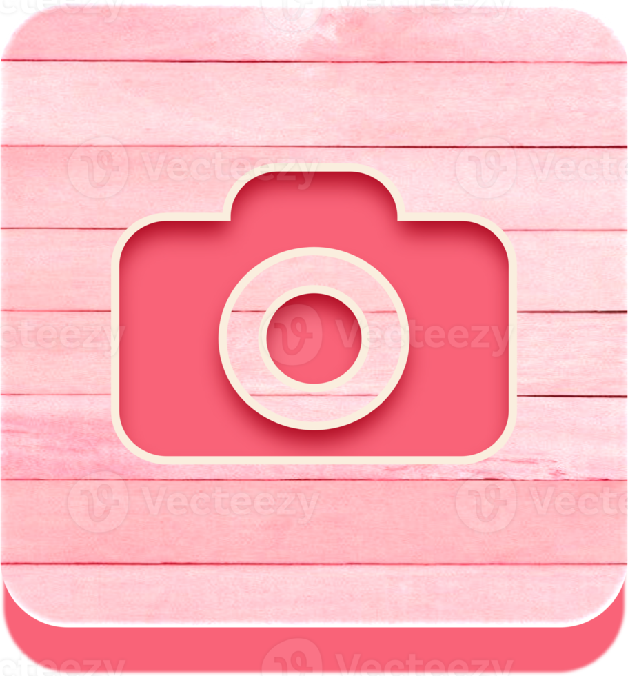 Wooden Camera Button, Wooden Icon png